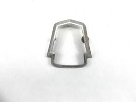 0a-7042522-b Ford Vintage Used 1950-1951 Trunk Emblem Bezel Trim #0a-7042522-b With Wear