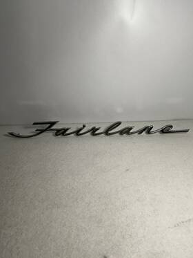 1018455 Ford 1959 Fairlane Oem Emblem