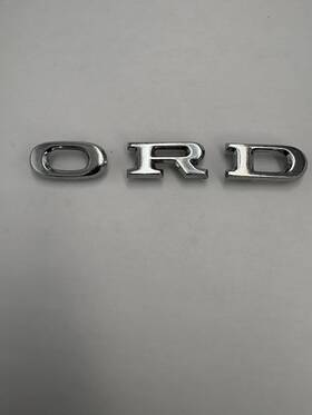 16606ba Ford Letters Inch O R D Emblems 40151 40152 40153