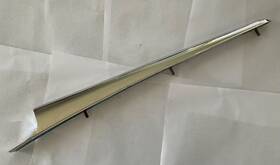 16851-a Ford 1960 Galaxie Front Hood Trim Molding #coab Oem Part