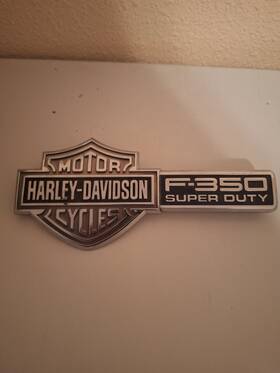 16b115b Ford 2003-2007 F-350 Super Duty Harley Davidson Badge #16b115b