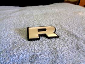 1833-1 Ford Letter Inch R Chrome #1833-1 T6m -bolt Truck/van/car-vtg