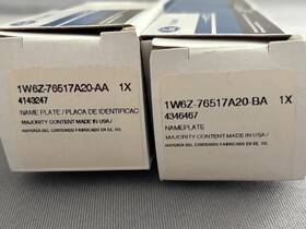 1w6z-76517a20-aa Ford 2002-2005 Thunderbird Nameplates - Both And -ba