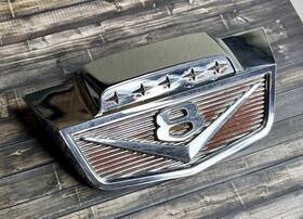 C5tb-16637-a Ford 22363 1965 1966 65 66 Pickup Truck Original V8 Hood Emblem Oem