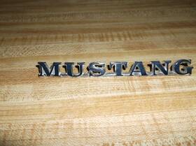 30978-h1 Ford Oem 1964 1/2 1965 1966 Mustang Logo Front Side Fender Emblem