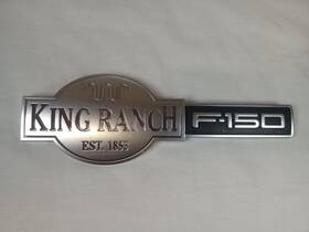 3l34-16b114-aa Ford 2004-2008 F-150 King Ranch Tailgate/fender Emblem Badge Oem