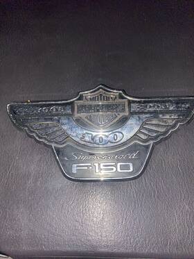3l348443156aa Ford F-150 Supercharged Harley Davidson 100 Year Black/chrome