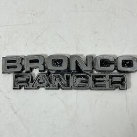 47283 Ford 1978-1979 Bronco Ranger Emblem Oem Metal