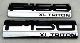 4l34-16b114-bb Ford 2004-2008 F-150 F150 Xl Triton Fender Emblem Badge Decal Oem
