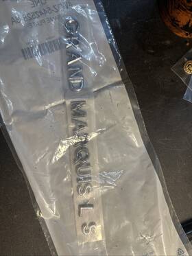 4w3z-5442528-ba Ford Genuine Name Plate 4w3z5442528ba