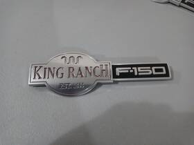 5l34-16b114-aa Ford 2004-2008 Oem F-150 King Ranch Fender Emblem #5l34-16b114-aa Excellent Cond