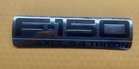 5l34-16b114-fa Ford 2004-2008 F-150 F150 Xlt Side Emblem Badge Logo Oem