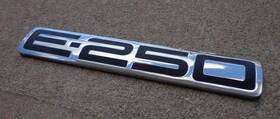 6c24-15402a17-b Ford E-250 E250 Emblem Badge Decal Logo Rear Door Oem Genuine Original Factory