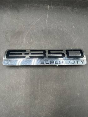 6c24-16402a17-bb Ford 2006-2014 E-350 E350 Super Duty Rear Nameplate Emblem Oem