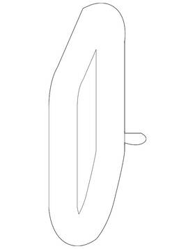 6h6z-8213-a Ford Genuine Emblem