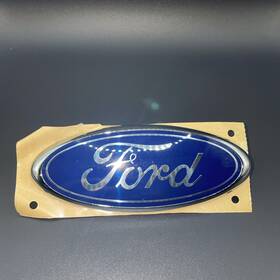 7u5a-19h250-ab Ford 7/u5a-19h250-ab Oem Emblem Rear Badge 6 Inch 3-pin Transit Mondeo Genuine