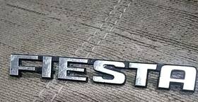 77fbb42 Ford 550ba Fiesta Name Badge Emblem - Part #