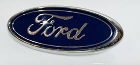 7984 Ford New Emblem 1994-2005 F-250 Or F-350 Front Grille 6.5 Inch Wide Without Riginal Box