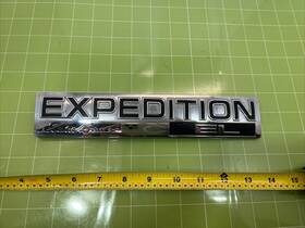 7l14-4043156-ec Ford Eddie Bauer Expedition El Nameplate Emblem Badge Chrome Used Oem. C13