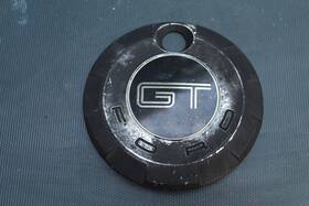 7r3j-6342508ab Ford 2005-2009 Mustang Trunk Emblem Rear Logo Gt Chrome Faded Paint Black