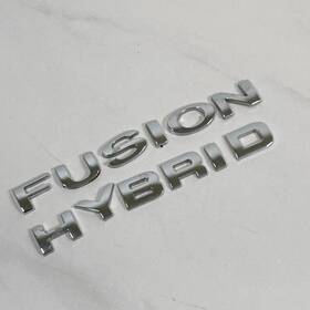 8e53-54425a52-b Ford 2010-2012 Fusion Hybrid Emblem Logo Letters Rear Trunk B2620 Chrome