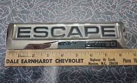 8l84-7843156-ba Ford 2008 - 2012 Escape Limited Plastic Rear Hatch Emblem Badge