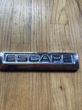 8l84-7843156-ca Ford Oem 2008-2012 Escape Rear Emblem Nameplate Badge