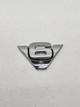 8l84-7843156-da Ford 2008-2012 Escape V6 Chrome Front Side Fender Emblem Badge 08 09 10 11 12