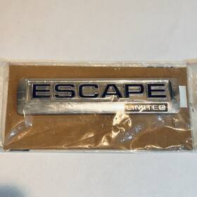 8l8z-7842528-b Ford Trunk Tailgate Emblem Badge 2008-2012 Escape Limited Oem