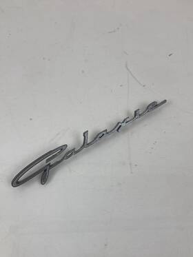 Ford Ab-15099-g 1963 Galaxie Emblem Badge Deck Lid Oem #4424m