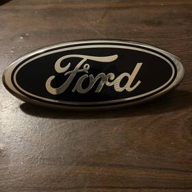 Ae83-15402a16-ac Ford 5.75 Inch 5-3/4 Rear Emblem Badge Decal Logo Fiesta Oem Genuine Original Stock