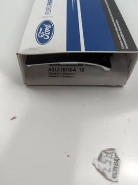 Ag1z-16178-a Ford New Oem Genuine Fender Trim Front Rh Chrome 2010-2019 Taurus