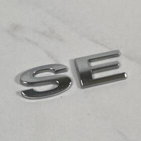 B3574 Ford B299 2011-2019 Fiesta Se Emblem Logo Badge Letters Rear Trunk Chrome