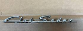 Bha-7025622-a Ford Nice Oem Club Sedan Fender Emblem Bn-7025622-a 1955-1956 One Pit On C