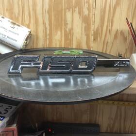 Bl34-16b114-ca Ford 2009 2011 2012 2013 2014 F150 Xlt Right Fender Emblem Badge