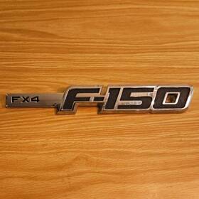 Bl34-16b115-da Ford 09-14 F-150 Lh Inch Fx4 Plastic Fender Emblem - P/n