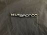 Ford Bronco Xlt Dash Emblem Nameplate Unkbrondah