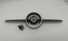 Bv-7043530-b Ford 1955 Mercury Trunk Chrome Trim Ring Bar Monterey Montclair Lock Inch No Emblem