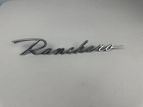 C1db-16098-c Ford 1960-65 Ranchero Emblem Script Trim Chrome Nameplate Vintage