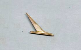C1db-16228-b Ford 1961 Falcon Fender Emblem Ornament Rh Oem #c1db-16228-b