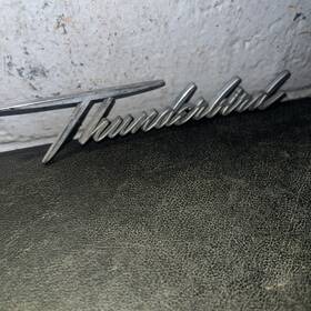 C1sb-6304460-a Ford 1961 1962 1963 Thunderbird Dash Nameplate Badge Emblem Oem C1sb-6304460-a Ford 1961 1962 1963 Thunderbird Dash Nameplate Badge Emblem Oem