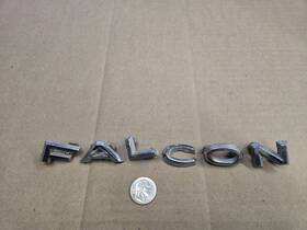 C2db-6440282-m Ford Oem 1962 1963 Falcon Rear Trunk Word Letter Emblem Badge