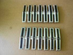 C3ab-6228032 Ford 1963 Galaxie Quarter Panel Trim Emblem Original Oem Lot Of 2 Used