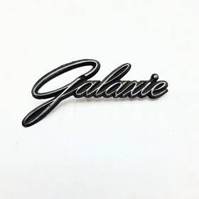 C3ab-62c4460-c Ford 1963-64 Galaxie Script Emblem Badge Fomoco Original Oem Chrome