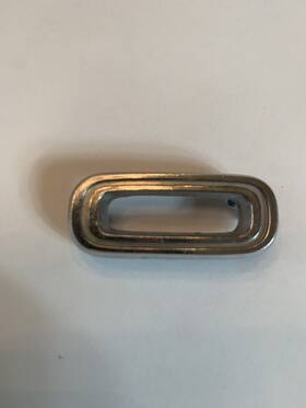 C5ab-16606-b Ford Letter Inch O Emblem Oem #c5ab-16606-b
