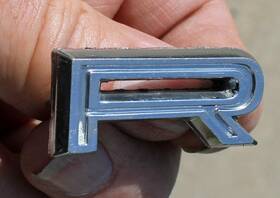 C5ab-16606-c Ford Oem 1965 1966 Falcon Hood Letter Inch R