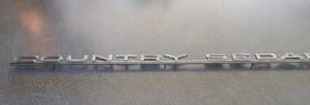 C5az-16098-a Ford 1965 Country Sedan Fender Emblem Nos