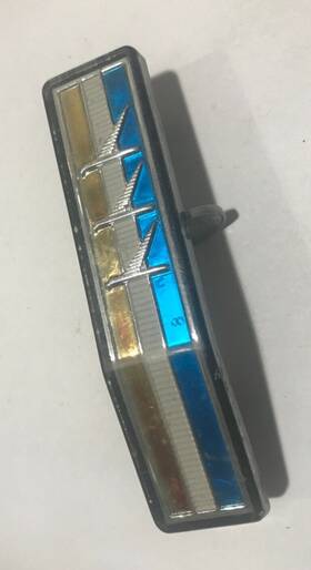 C5db-8b118-a Ford 1965 Falcon Futura Grill Emblem Ornament Badge Nice Used