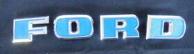 C5nn-16606-j Ford F O R D Fod Tractor Block Letters