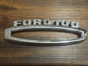C5tb-16720-c Ford 1965-1966 Truck Original Fender Emblem Free Shipping